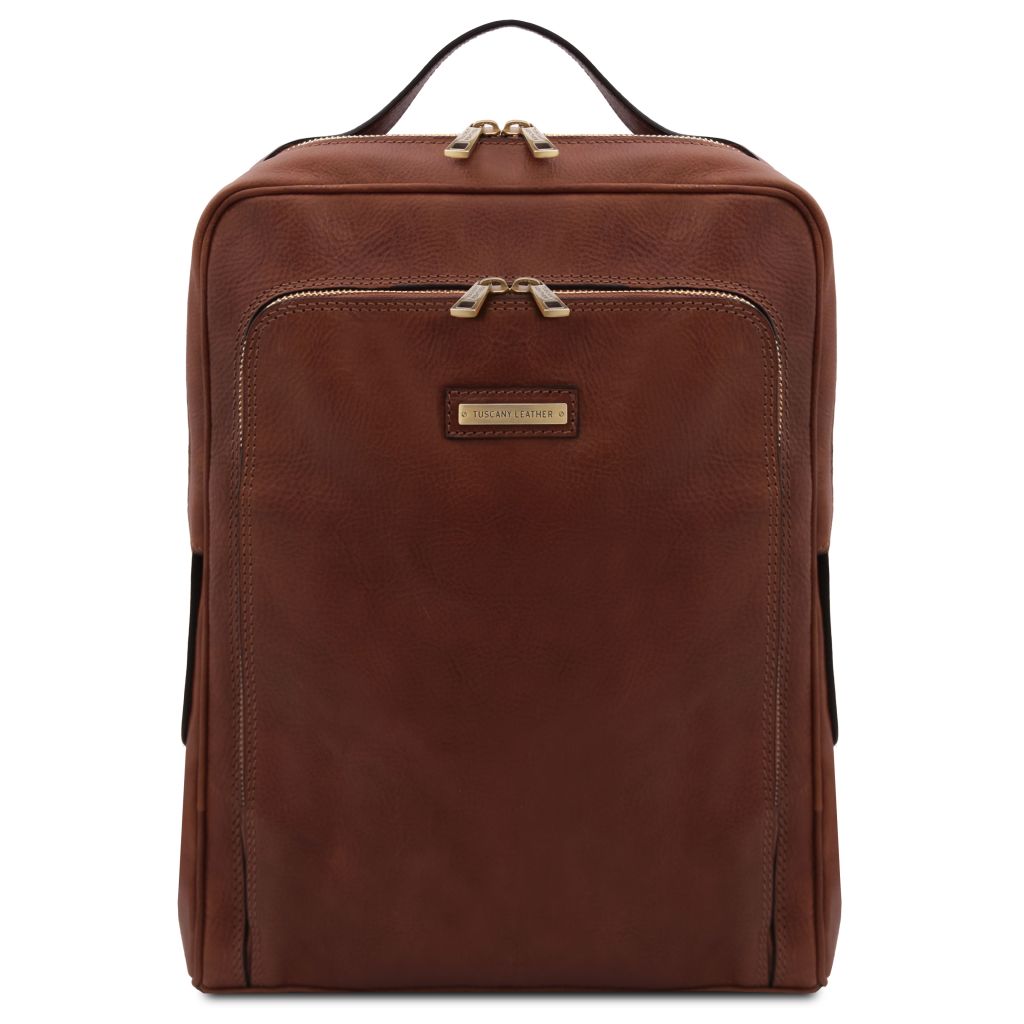 Tuscany Leather Bangkok Datorryggsäck #Färg_Brun