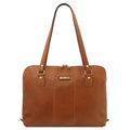 Tuscany Leather Ravenna Datorväska #Färg_Cognac
