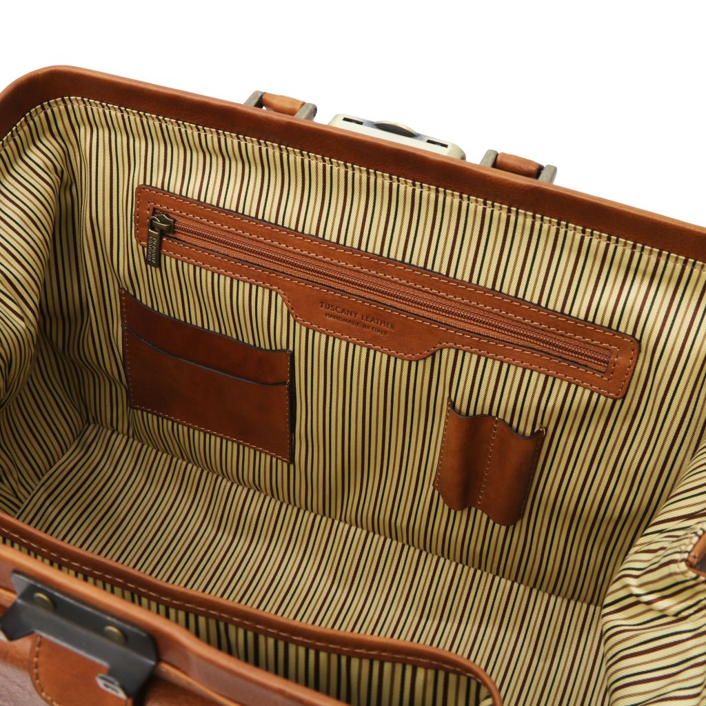 Tuscany Leather Giotto Doktorsväska #Färg_Cognac