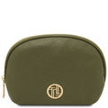 Tuscany Leather Vera Necessär #Färg_Skogsgrön