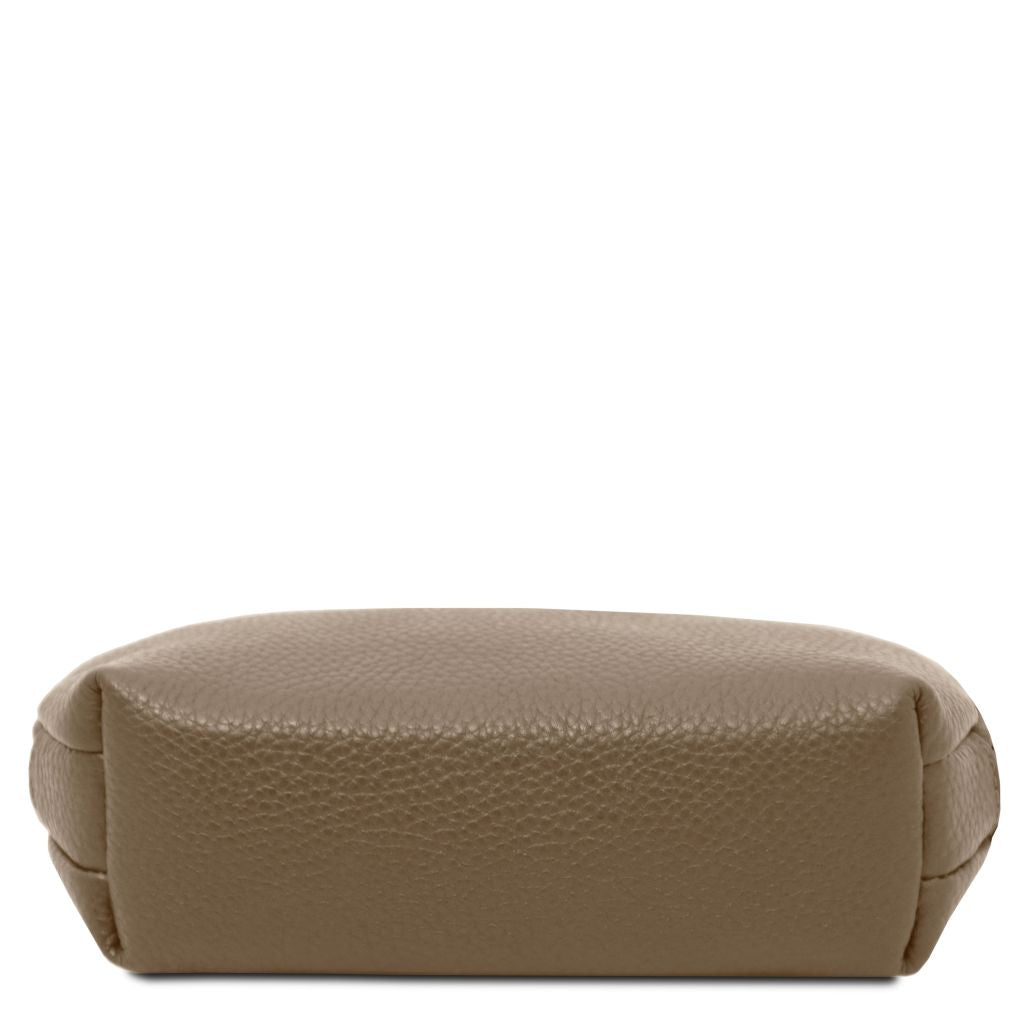 Tuscany Leather Vera Necessär #Färg_Mörk Taupe