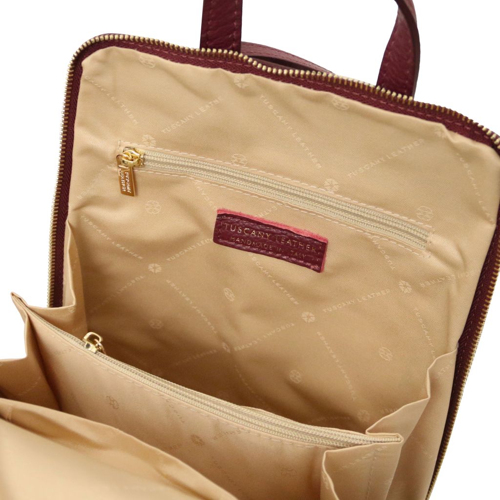 Tuscany Leather TL Bag Ryggsäck #Färg_Bordeaux