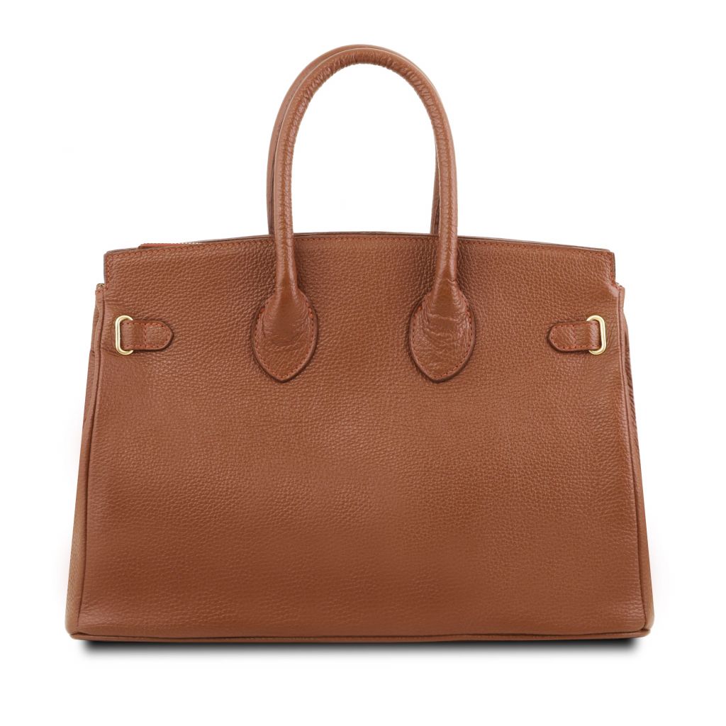 Tuscany Leather TL Bag Handväska #Färg_Cognac