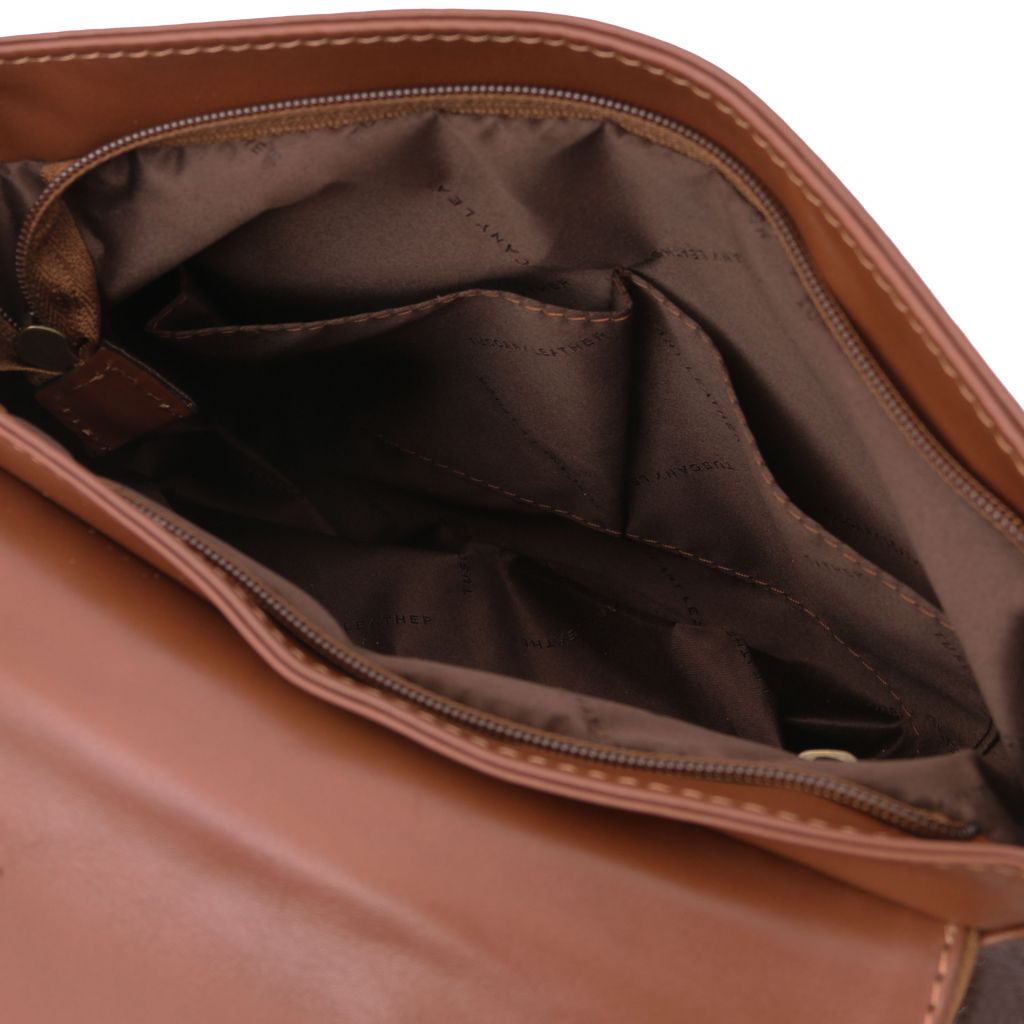 Tuscany Leather TL Bag Axelväska #Färg_Kanel