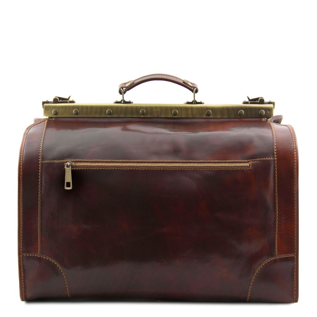 Tuscany Leather Madrid S Weekendväska #Färg_Mörkbrun