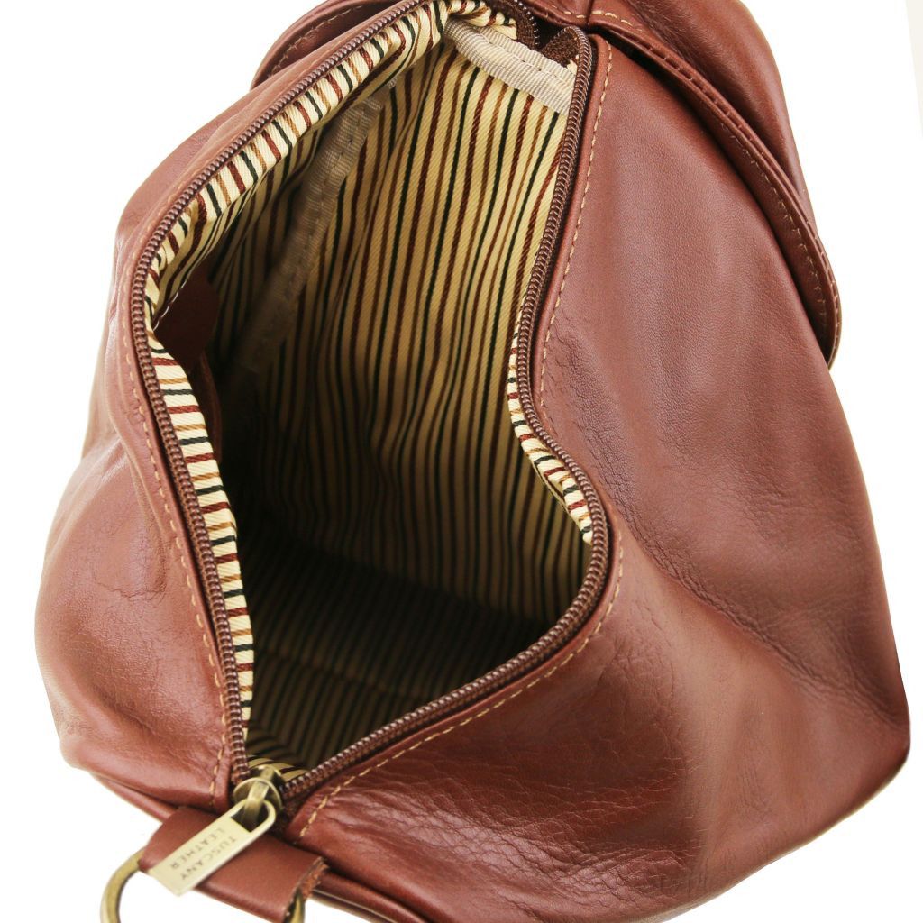 Tuscany Leather Delhi Ryggsäck #Färg_Cognac