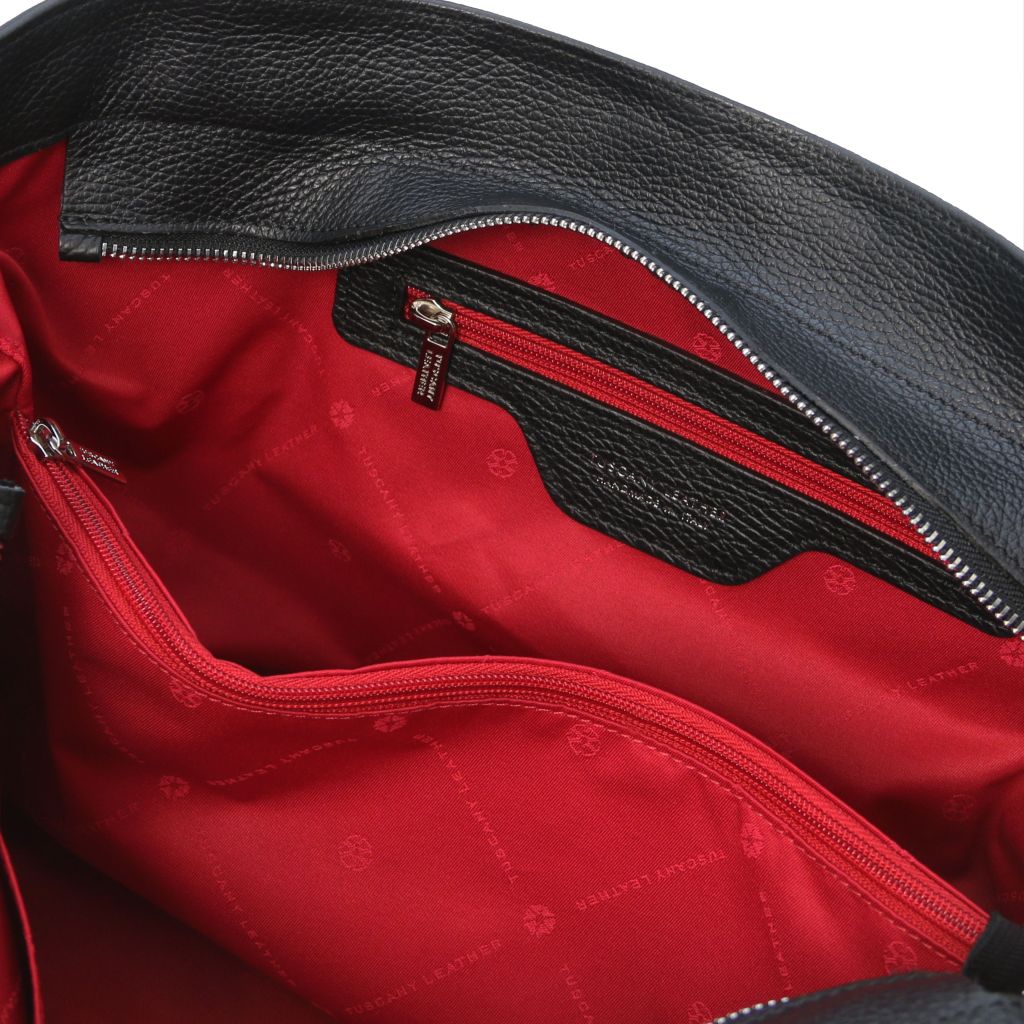 Tuscany Leather TL Bag Handväska #Färg_Svart