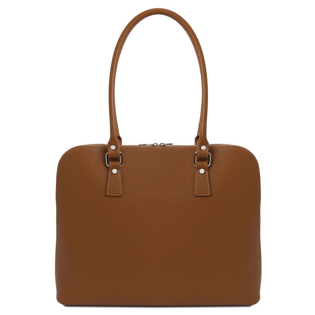Tuscany Leather Magnolia Handväska #Färg_Cognac