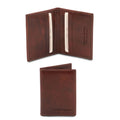 Tuscany Leather Exclusive Korthållare #Färg_Brun