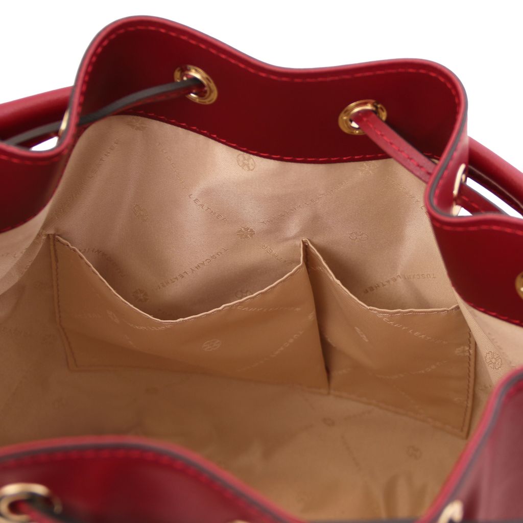 Tuscany Leather Vittoria Handväska #Färg_Röd