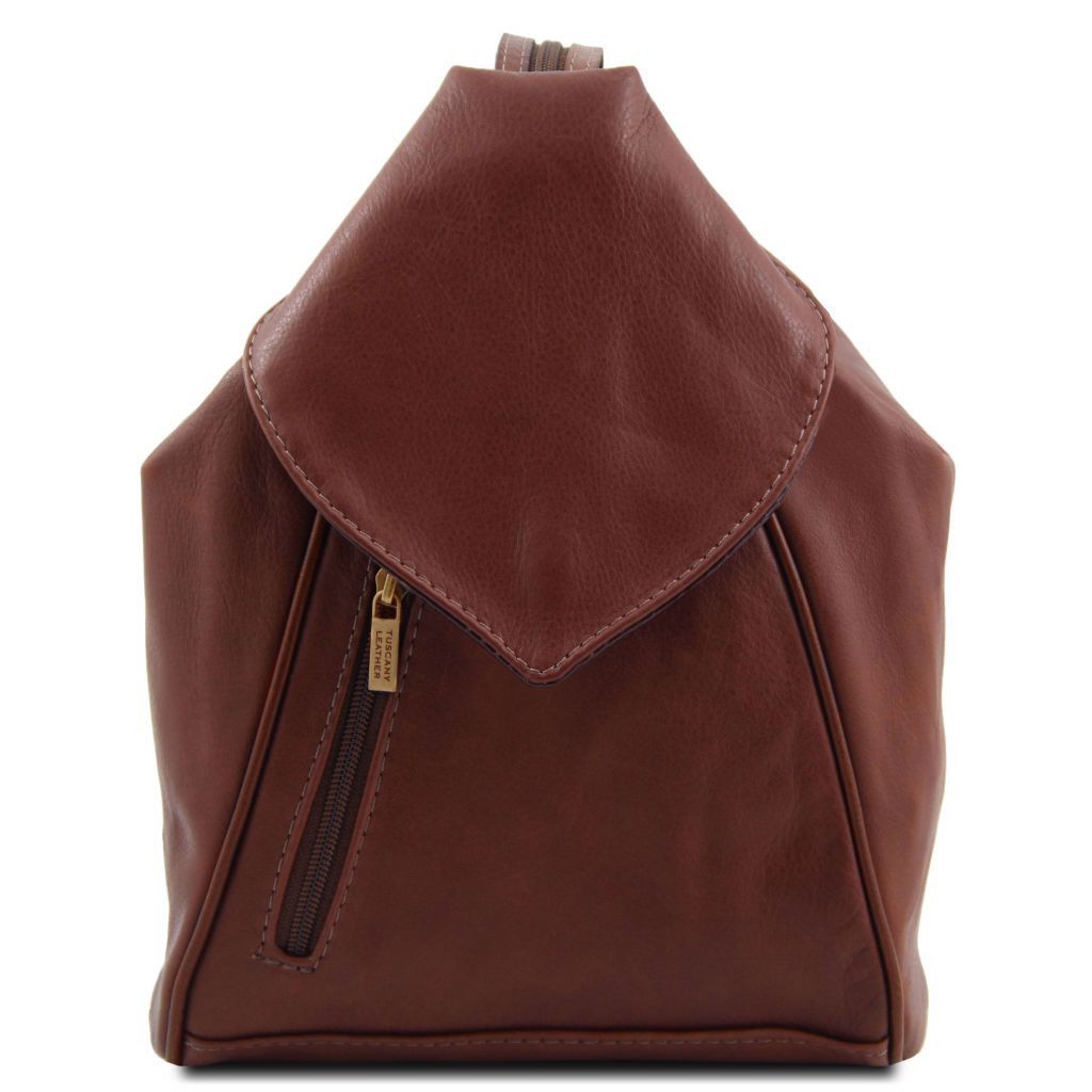 Tuscany Leather Delhi Ryggsäck #Färg_Brun