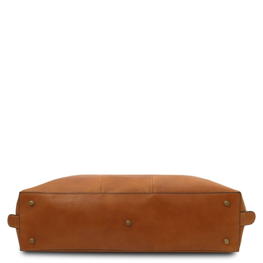 Tuscany Leather Ravenna Datorväska #Färg_Cognac