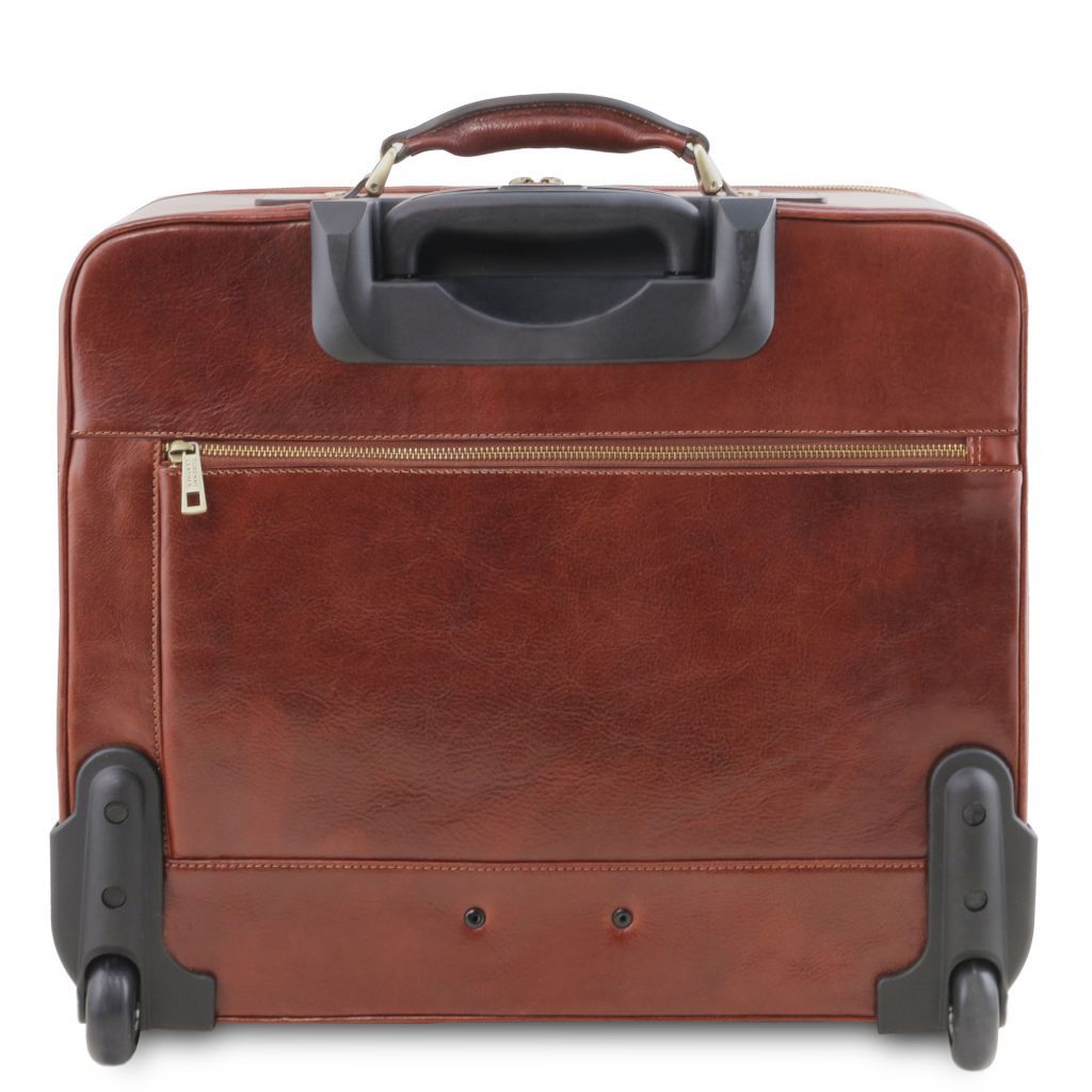 Tuscany Leather Varsavia Pilotväska #Färg_Brun