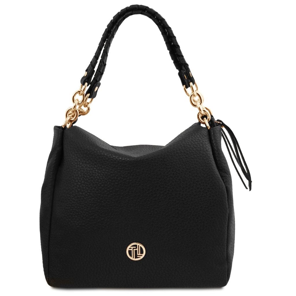 Tuscany Leather Amy Shoppingväska #Färg_Svart