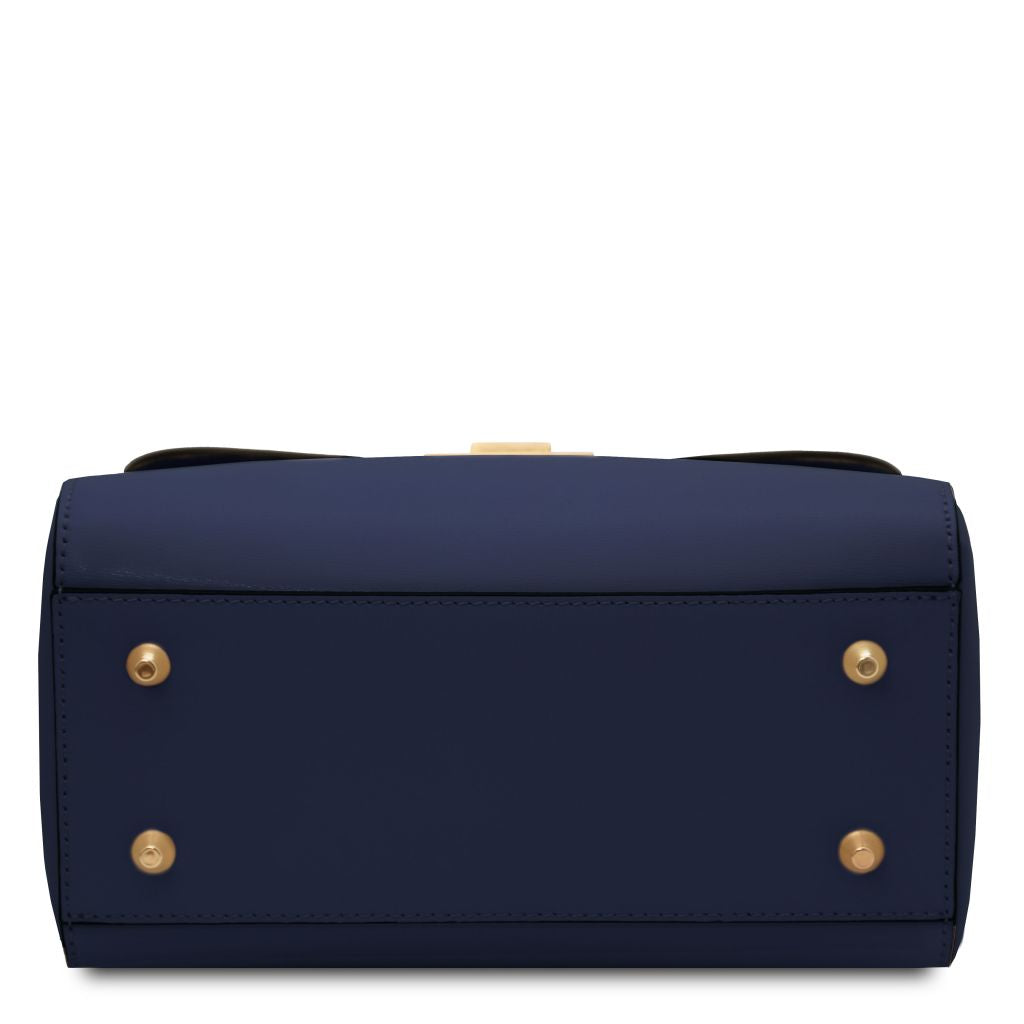 Tuscany Leather Armonia Handväska #Färg_Mörkblå