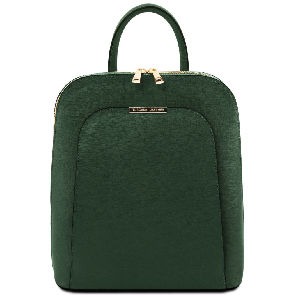 Tuscany Leather TL Bag Ryggsäck #Färg_Skogsgrön