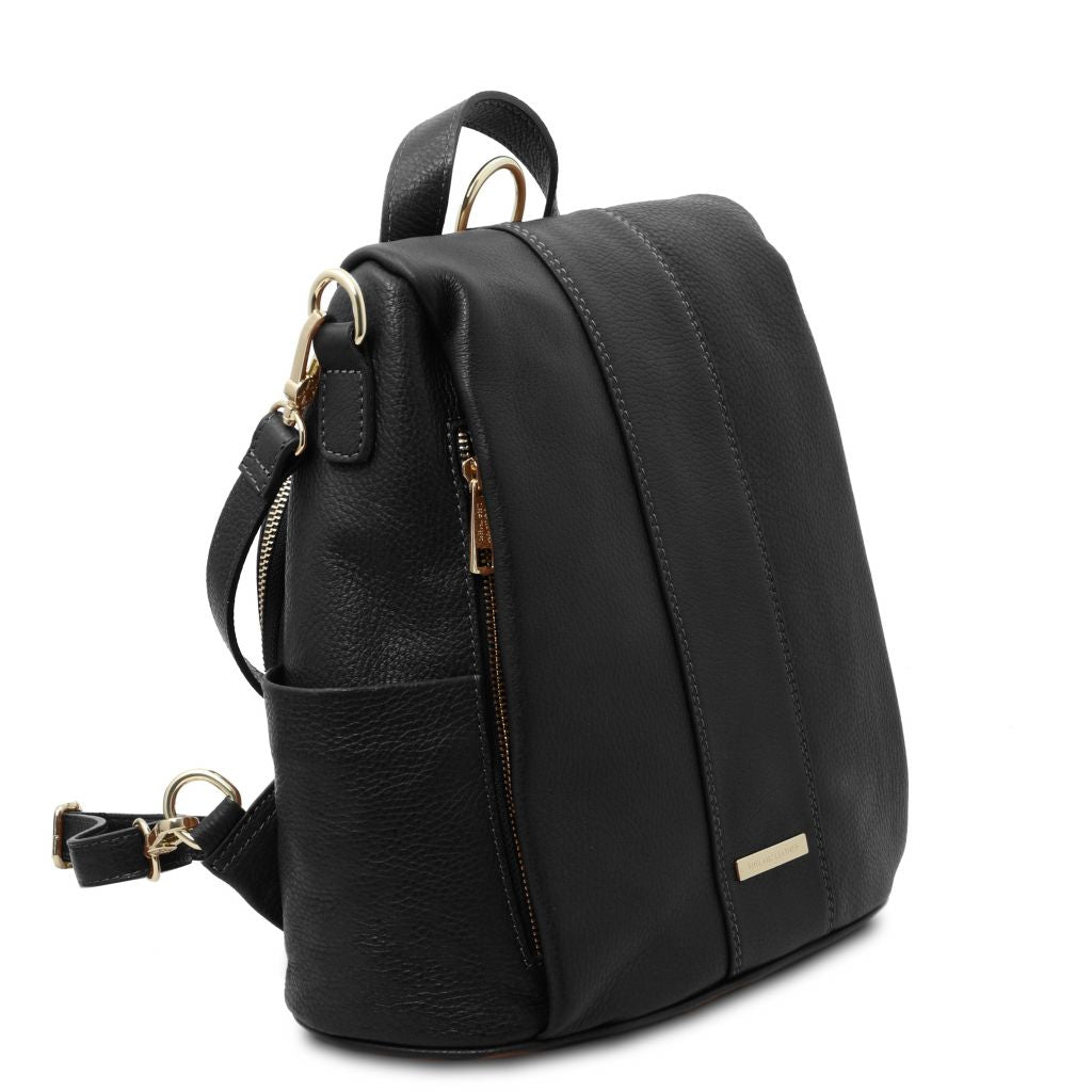 Tuscany Leather TL Bag Ryggsäck #Färg_Svart