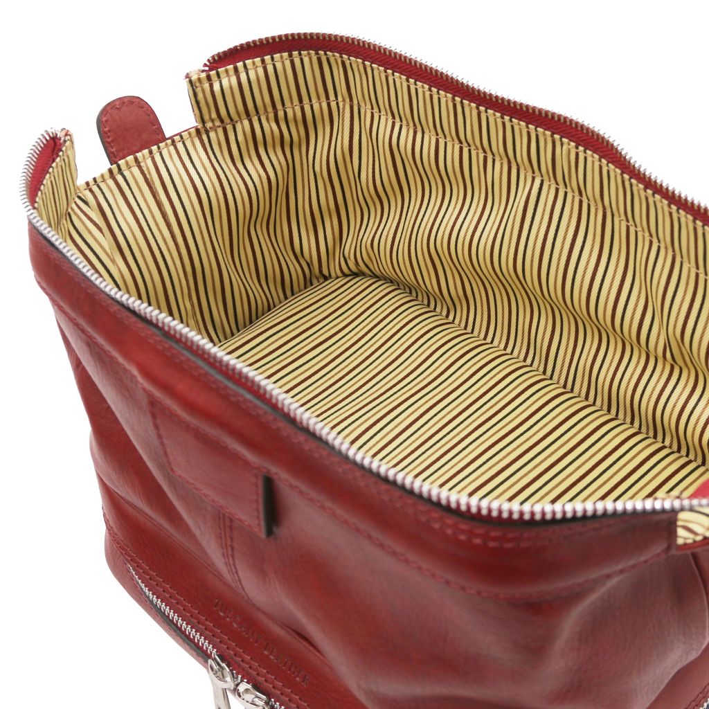 Tuscany Leather Jacob Necessär #Färg_Röd