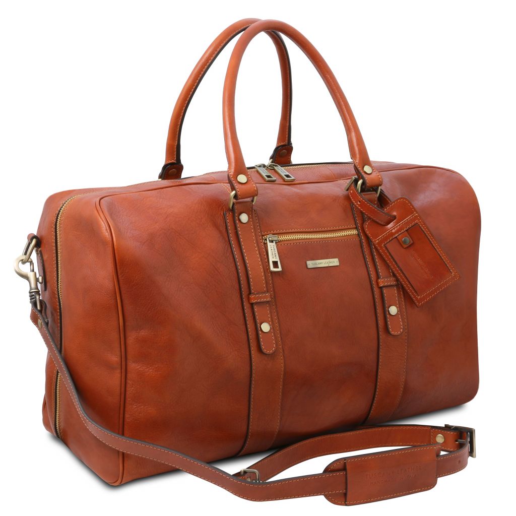 Tuscany Leather TL Voyager Weekendväska #Färg_Honung