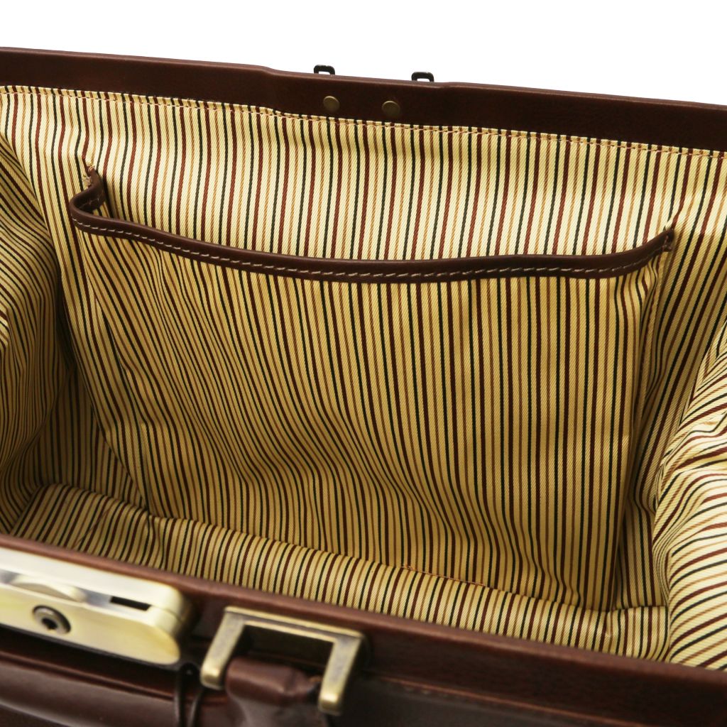 Tuscany Leather Giotto Doktorsväska #Färg_Mörkbrun