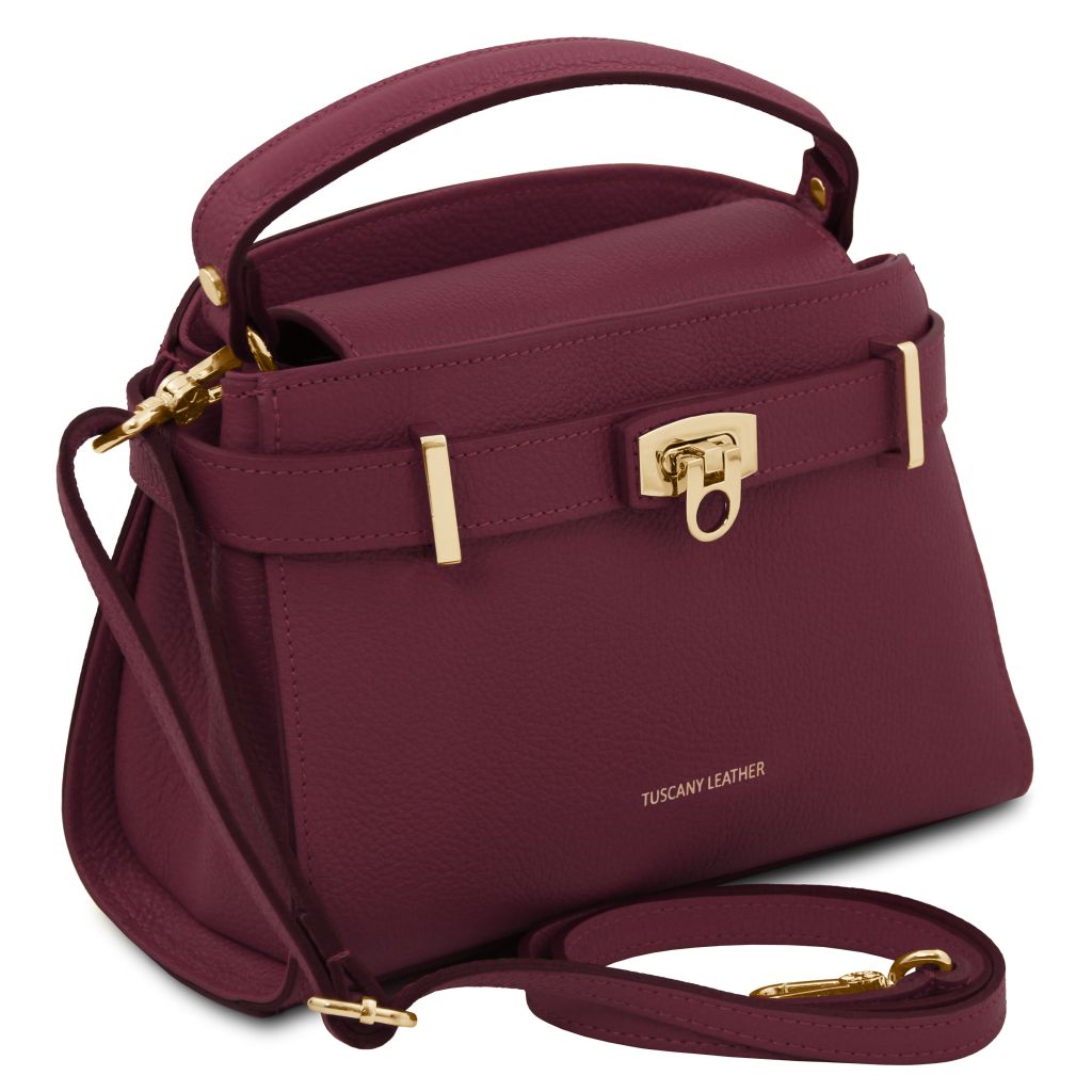 Tuscany Leather Maisy Handväska #Färg_Bordeaux