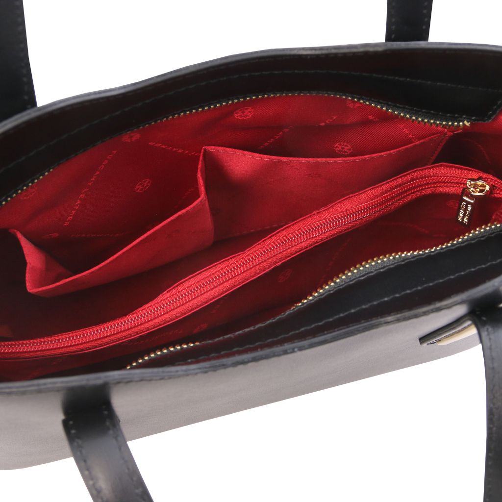 Tuscany Leather Olimpia Handväska #Färg_Svart