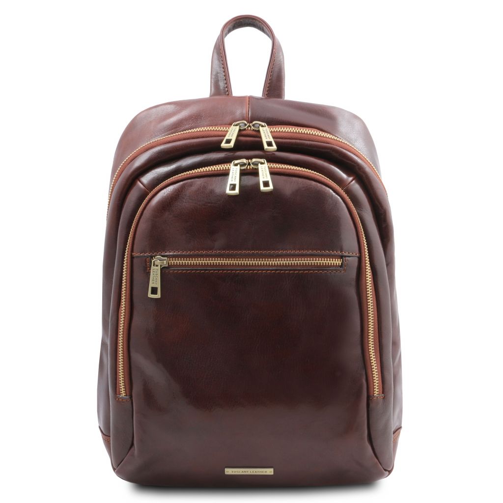 Tuscany Leather Perth Ryggsäck #Färg_Brun