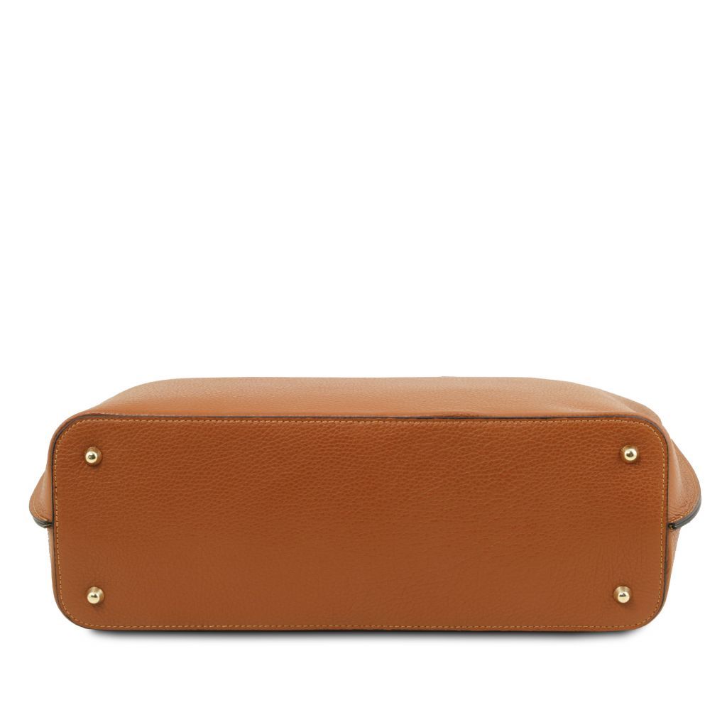 Tuscany Leather TL Bag Handväska #Färg_Cognac
