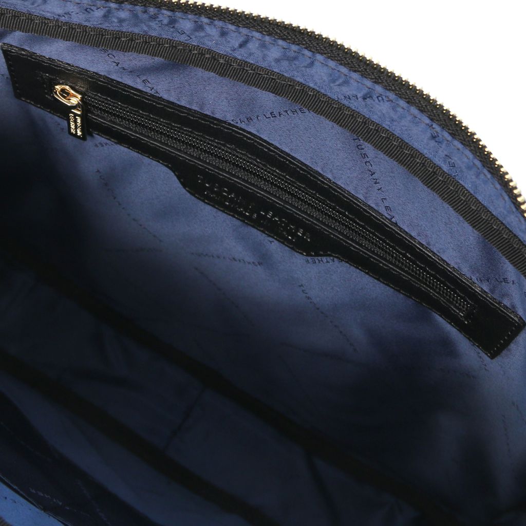 Tuscany Leather Prato Datorväska #Färg_Svart