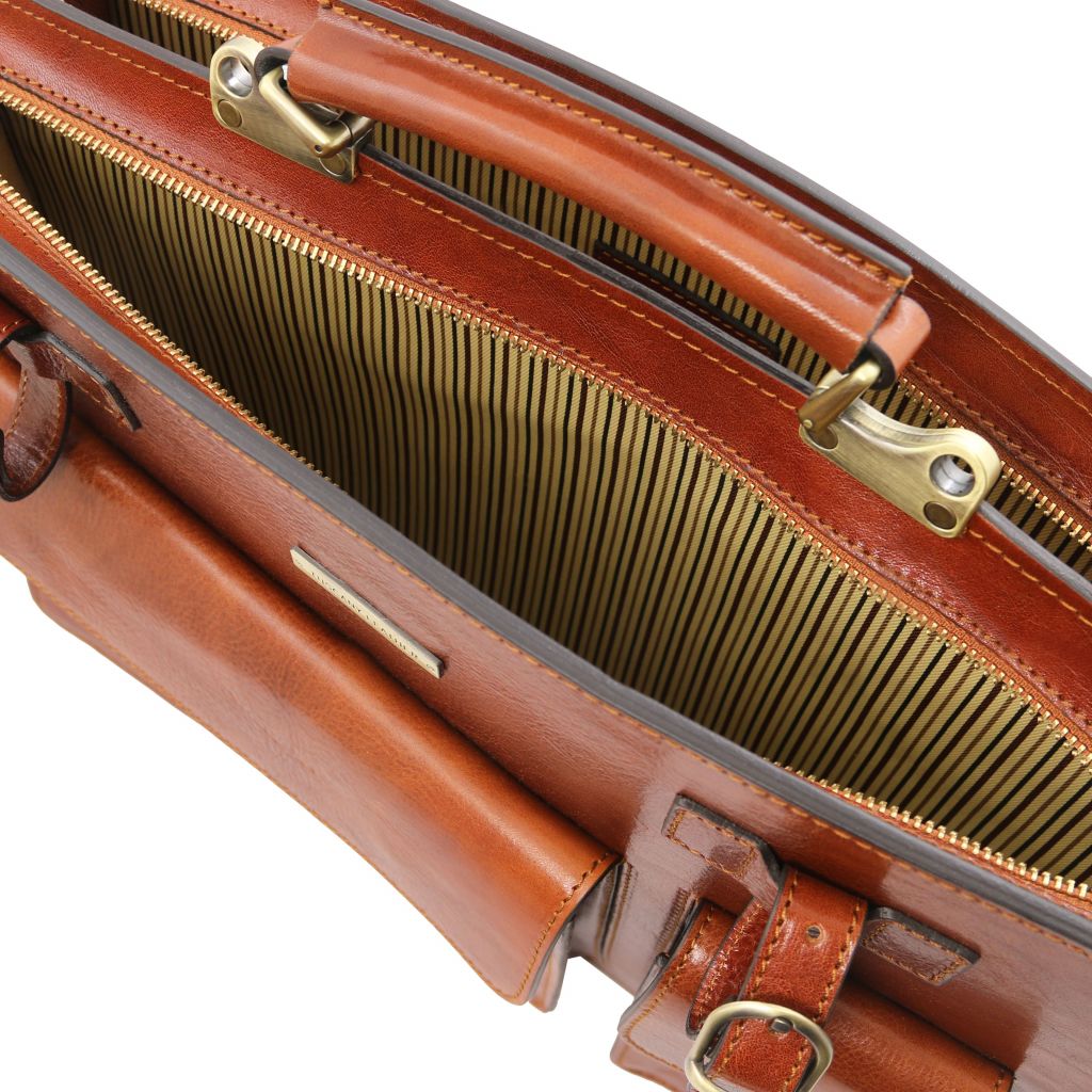 Tuscany Leather Venezia Portfölj #Färg_Honung