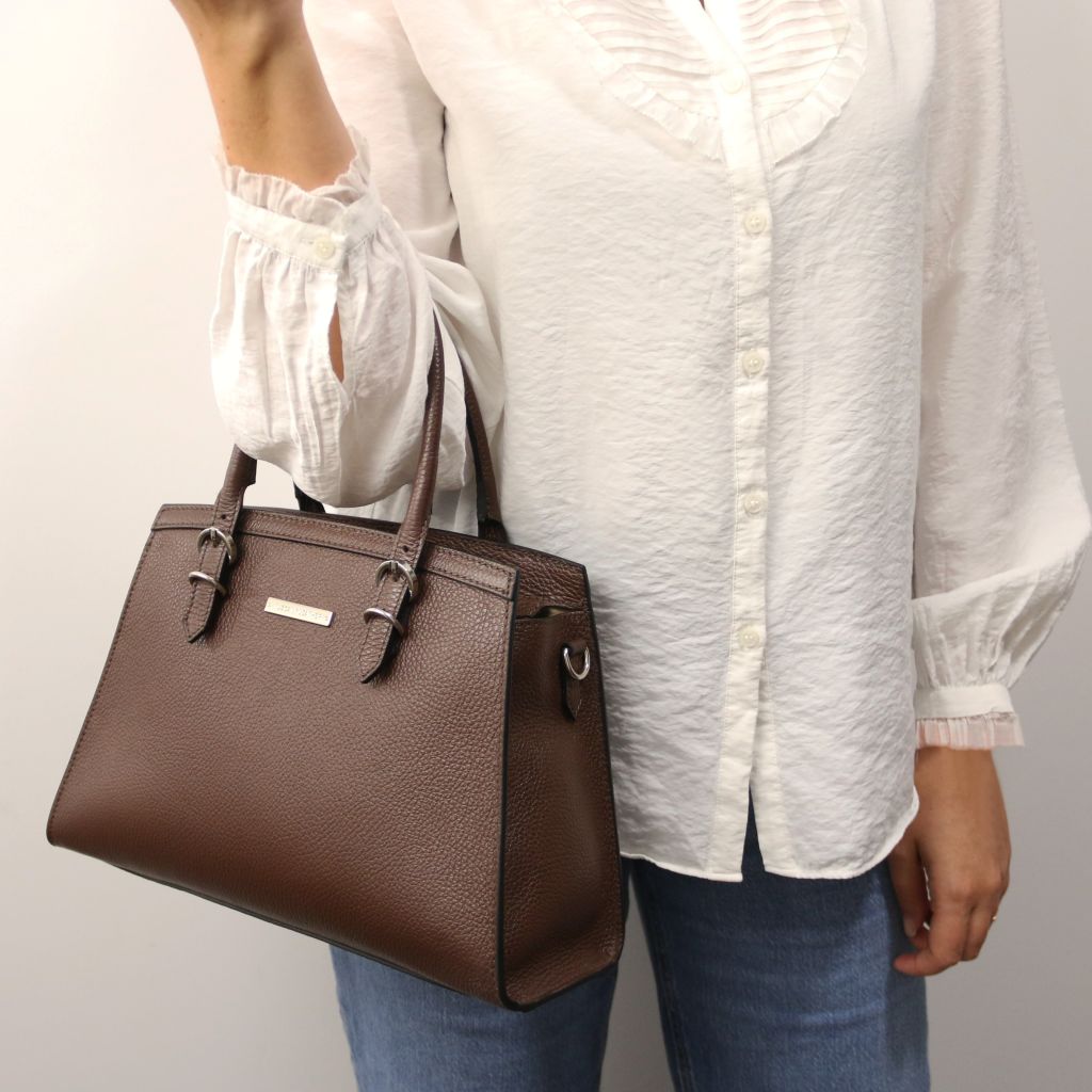 Tuscany Leather TL Bag Handväska #Färg_Svart