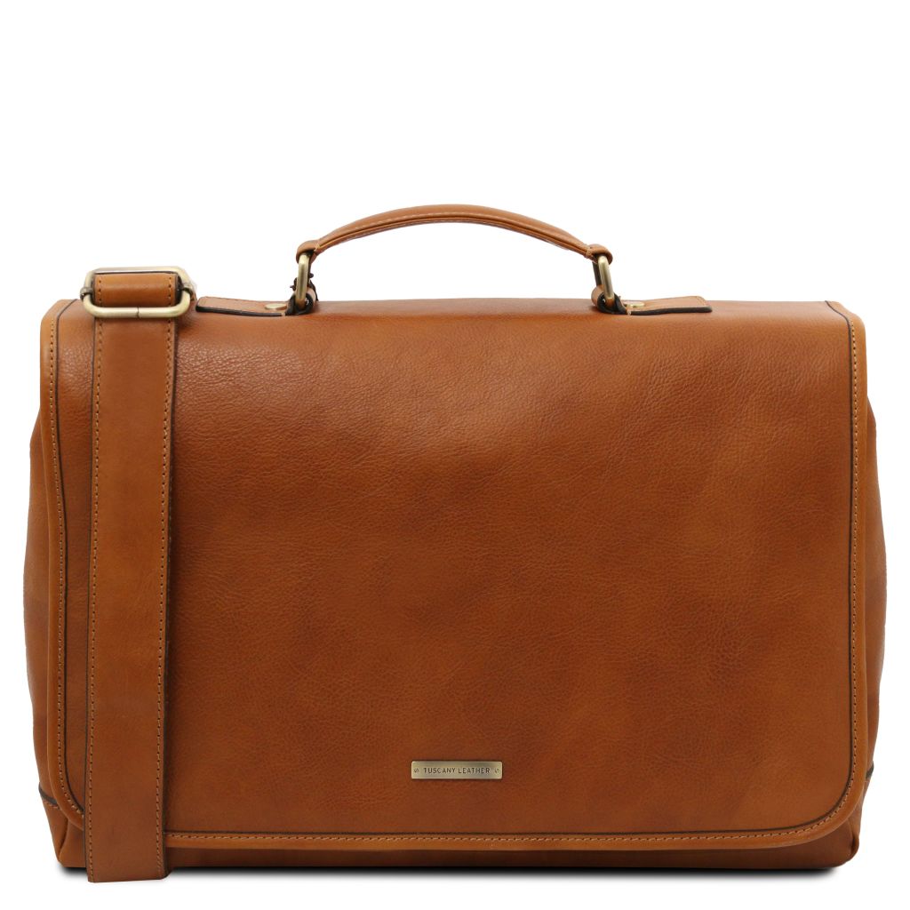 Tuscany Leather Mantova Portfölj #Färg_Cognac