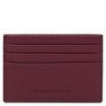 Tuscany Leather Card Holder Korthållare #Färg_Bordeaux