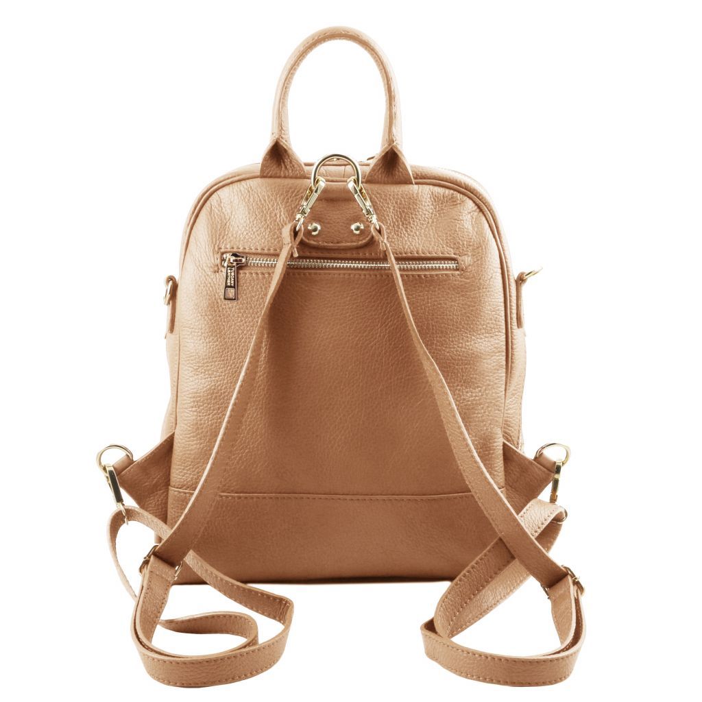 Tuscany Leather TL Bag Ryggsäck #Färg_Champagne