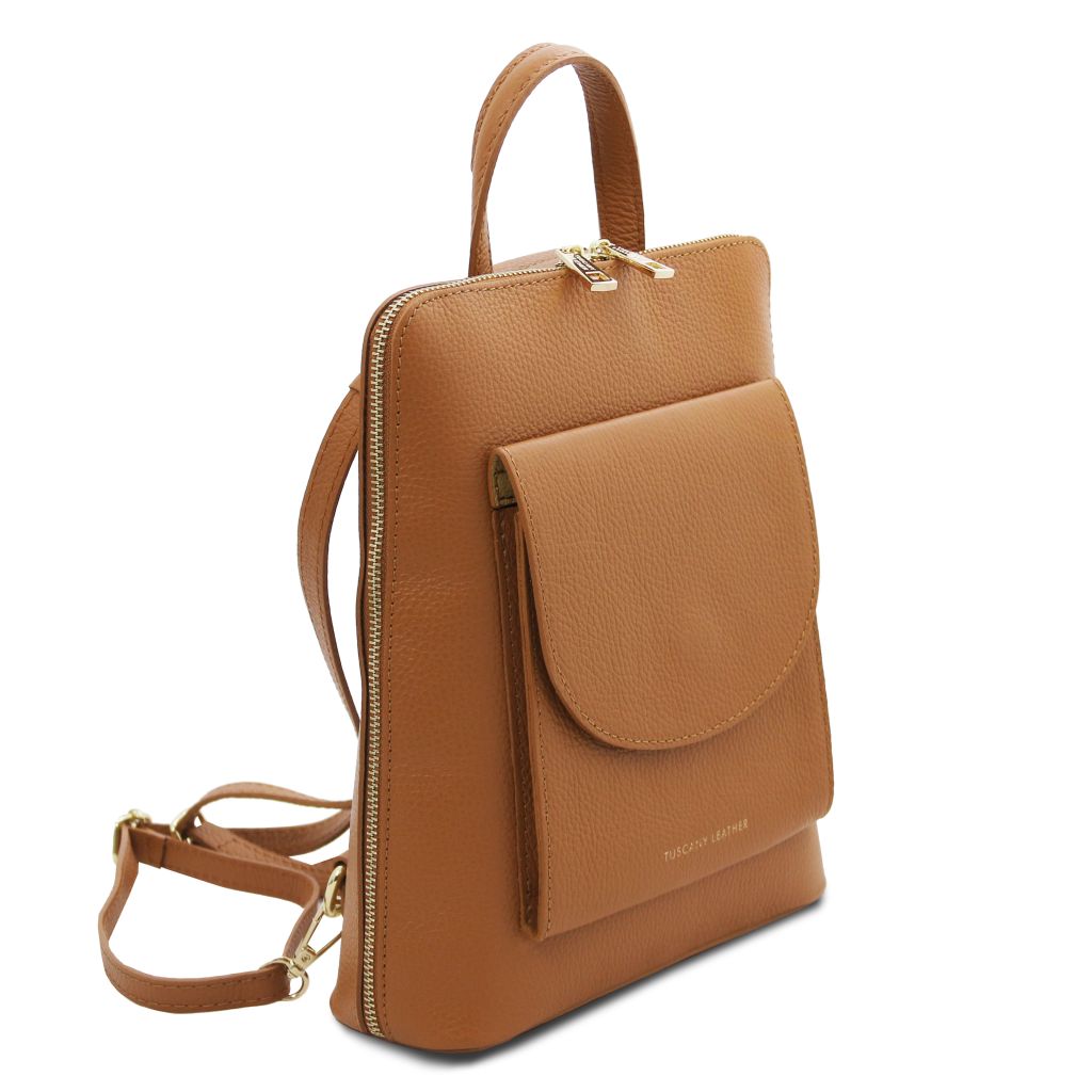 Tuscany Leather TL Bag Ryggsäck #Färg_Cognac