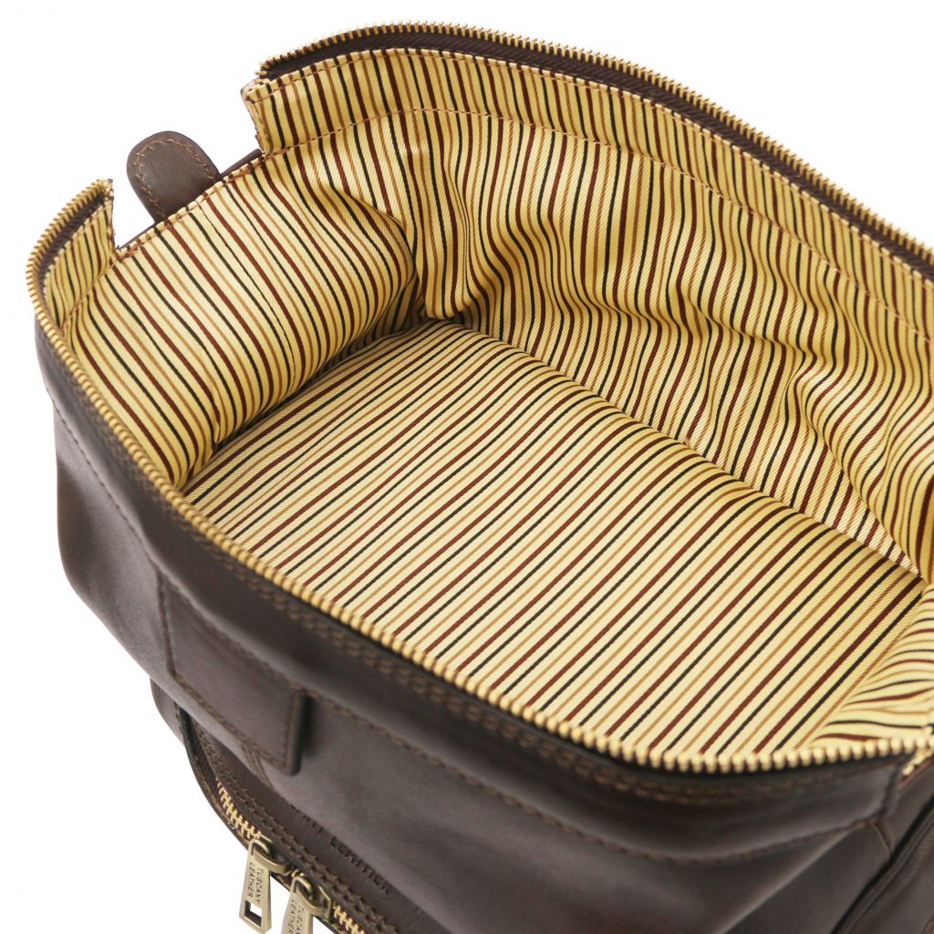 Tuscany Leather Jacob Necessär #Färg_Mörkbrun