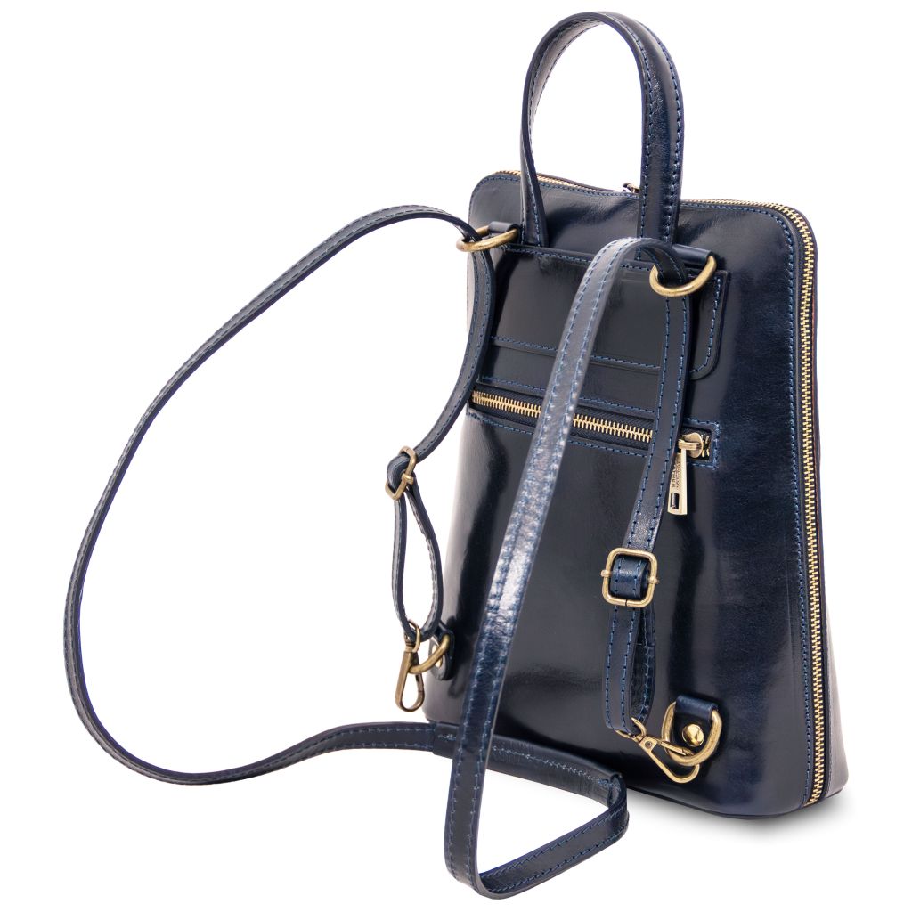 Tuscany Leather Paris Ryggsäck #Färg_Blå