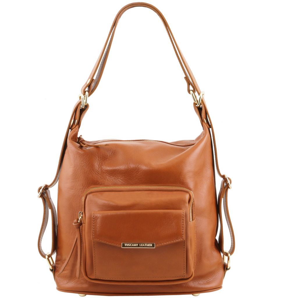 Tuscany Leather TL Bag Ryggsäck #Färg_Cognac