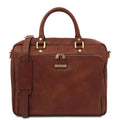 Tuscany Leather Pisa Datorväska #Färg_Brun