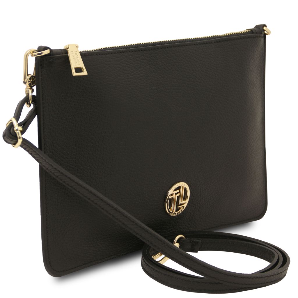 Tuscany Leather Diva Handväska #Färg_Svart
