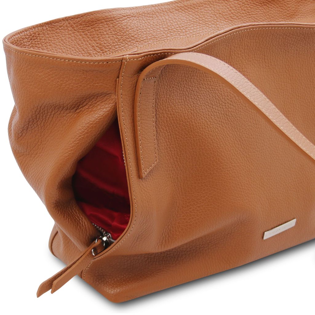 Tuscany Leather TL Bag Handväska #Färg_Cognac