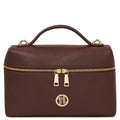 Tuscany Leather Scrigno Handväska #Färg_Kaffe