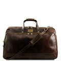 Tuscany Leather Bora Bora Duffelväska #Färg_Mörkbrun