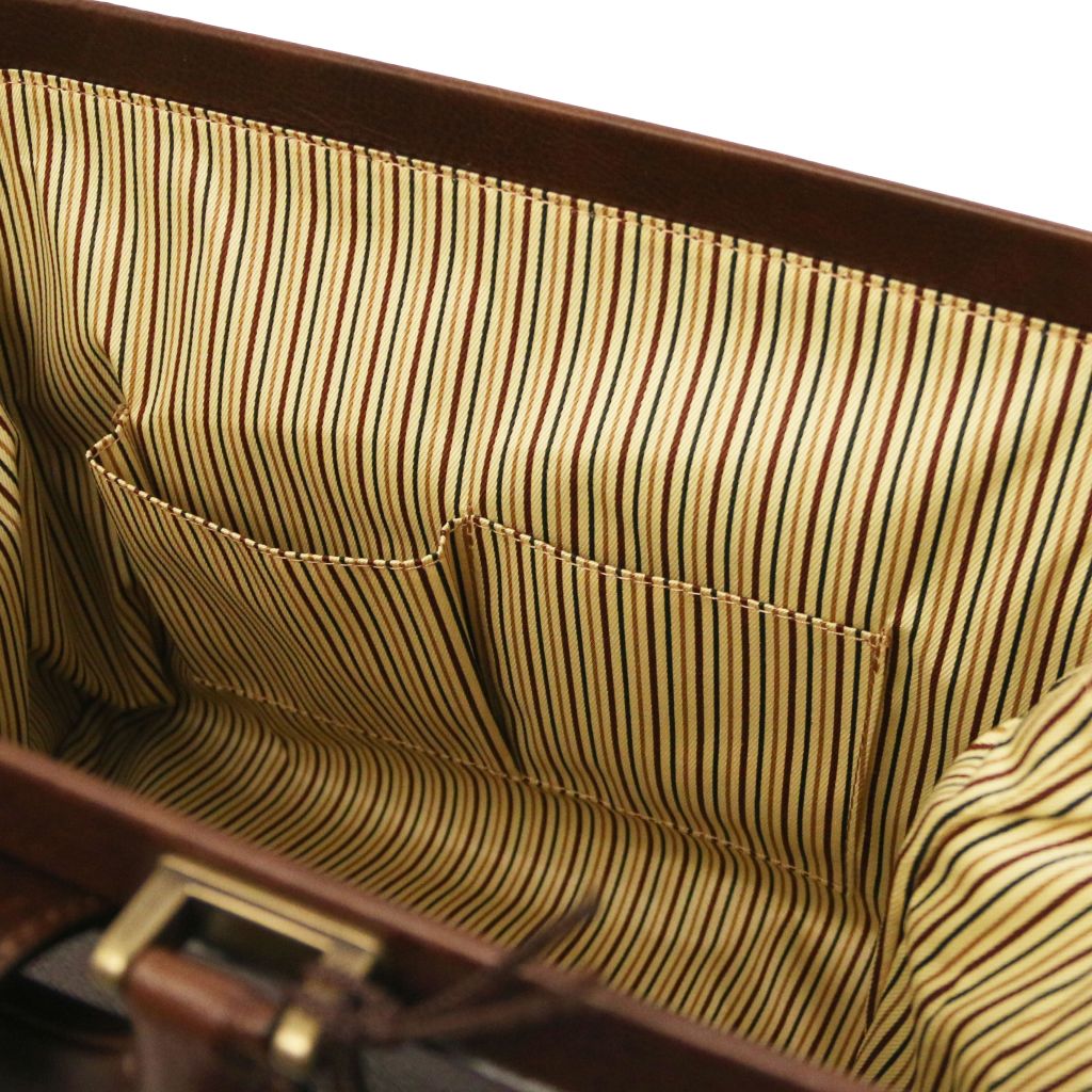 Tuscany Leather Raffaello Doktorsväska #Färg_Mörkbrun
