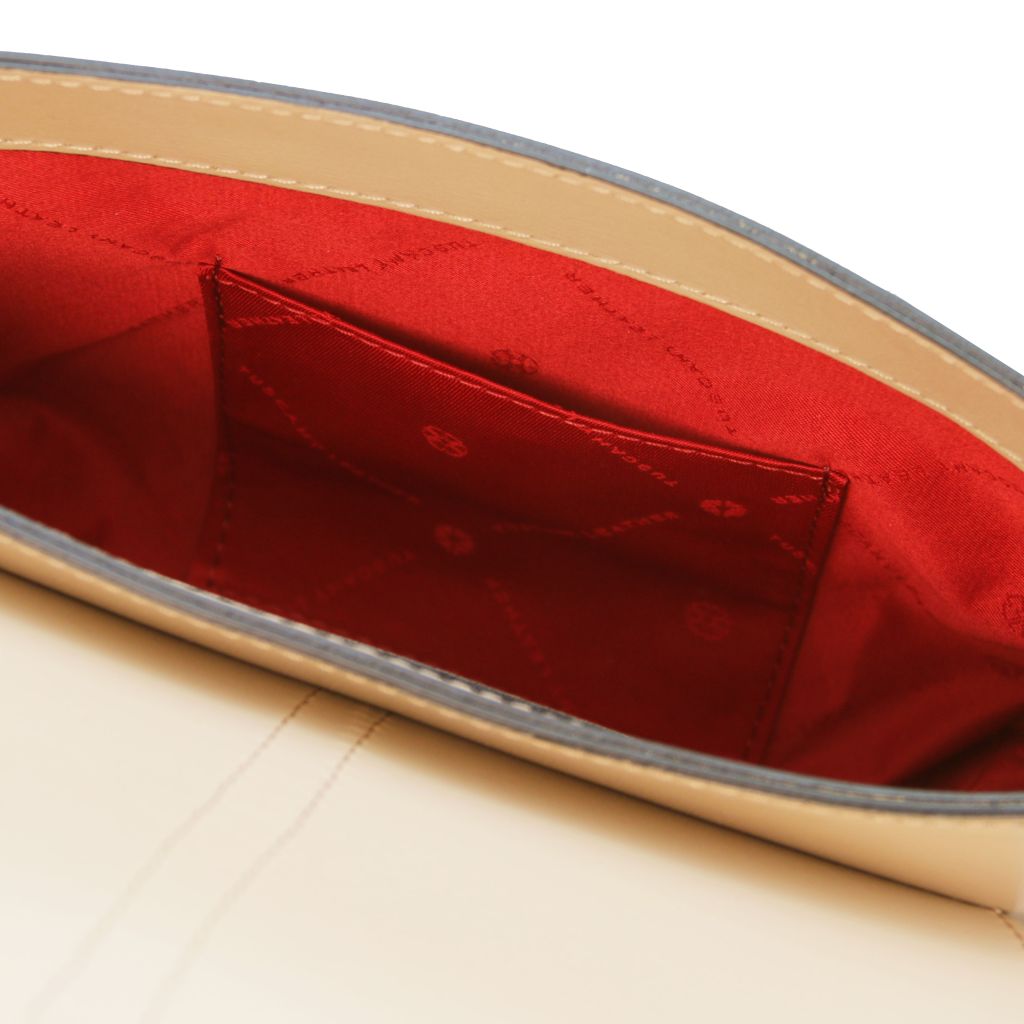Tuscany Leather Nausica Handväska #Färg_Champagne