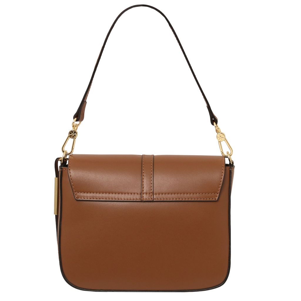 Tuscany Leather Nausica Handväska #Färg_Cognac