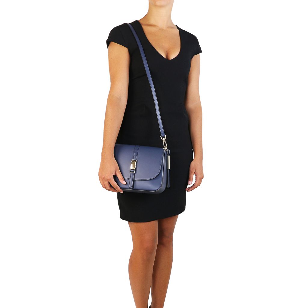 Tuscany Leather Nausica Handväska #Färg_Champagne