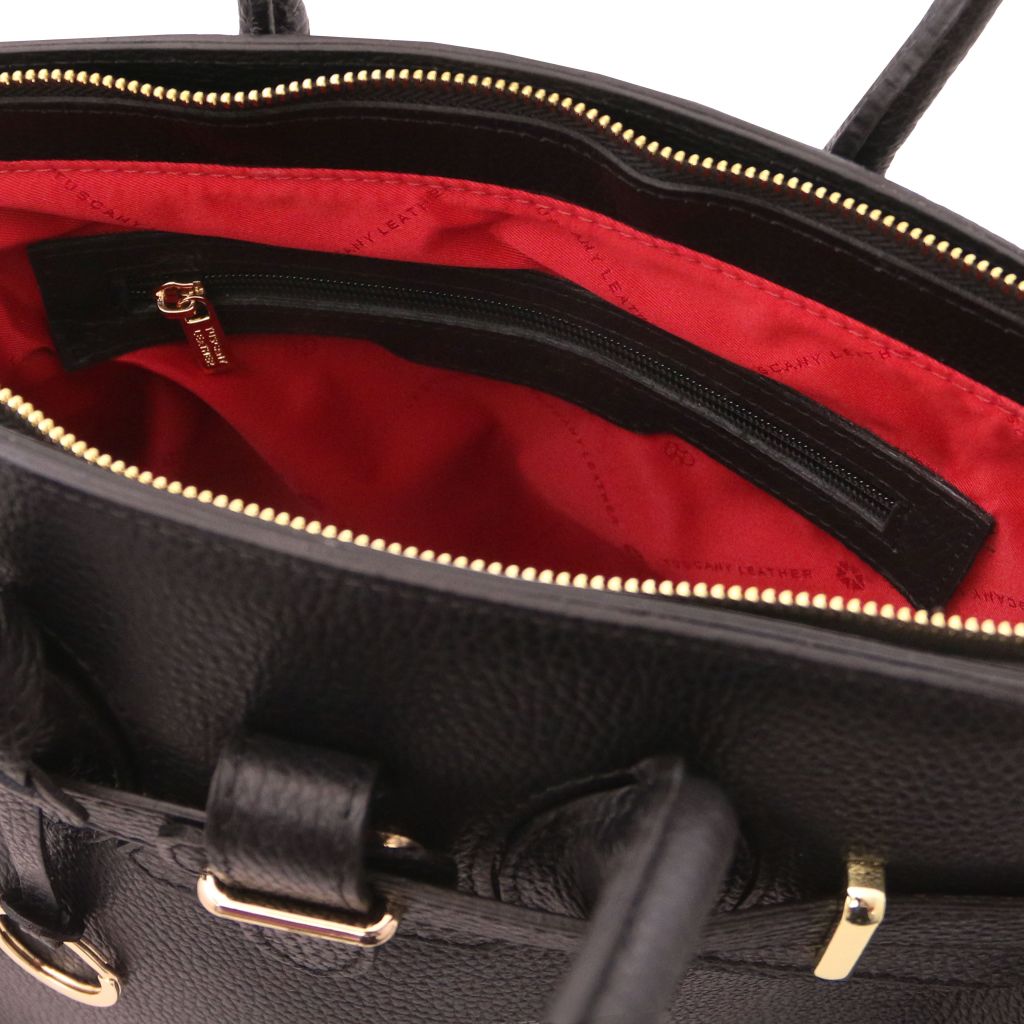 Tuscany Leather TL Bag Handväska #Färg_Svart