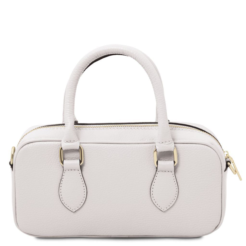 Tuscany Leather Mousse Handväska #Färg_Vit