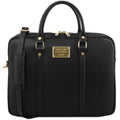 Tuscany Leather Prato Datorväska #Färg_Svart